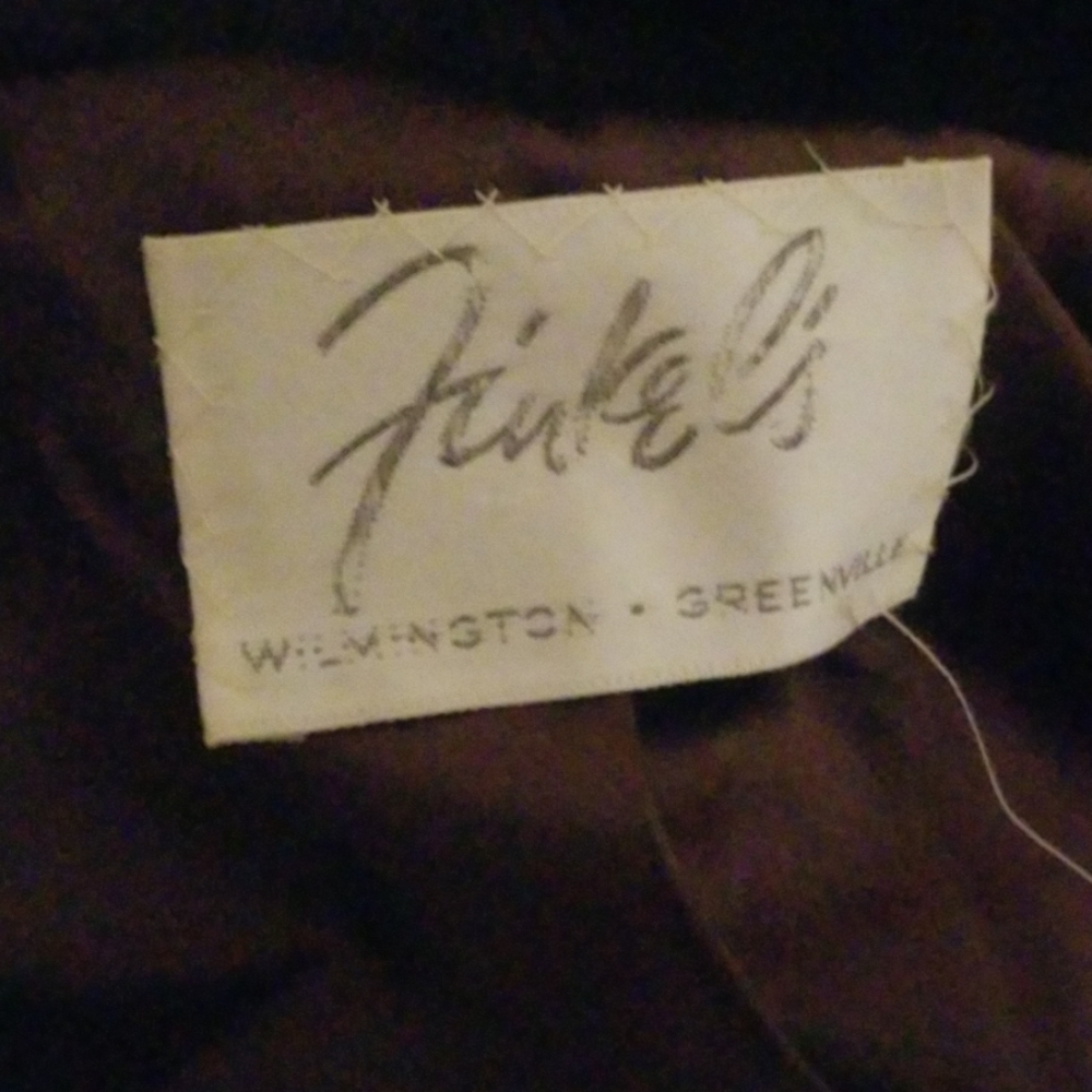 Finkel's dark brown faux fur gentle worn coat - Picture 5 of 5